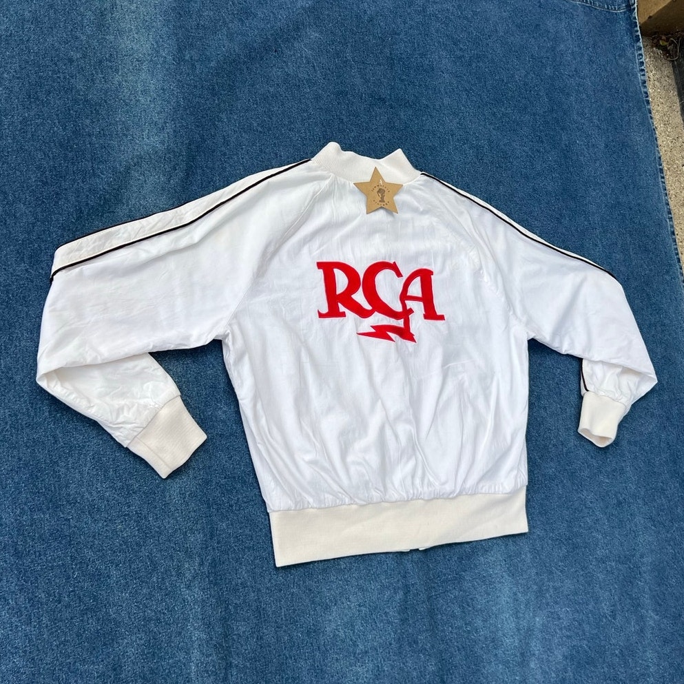 '89 Rd&Me Rca Bmg Nashville Studio Label Bomber Jacket